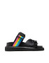 Kurt Geiger Șlapi Orson Cross Sandal 8285100609 Negru - Pled.ro