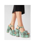 Kurt Geiger Sandale 225-Kensington Platform Sdl 9798875609 Verde - Pled.ro