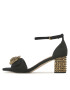 Kurt Geiger Sandale 225-Mayfair Block Mid Heel 9990500209 Negru - Pled.ro