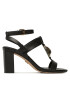 Kurt Geiger Sandale Hampton T-Bar Block 9791100109 Negru - Pled.ro