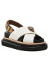 Kurt Geiger Șlapi 225-Orson Cross Strap Sandal 9992241109 Écru - Pled.ro