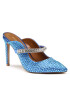 Kurt Geiger Șlapi Duke Crystal 9559080609 Albastru - Pled.ro