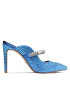 Kurt Geiger Șlapi Duke Crystal 9559080609 Albastru - Pled.ro