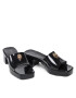 Kurt Geiger Șlapi Maddie Block 8880700979 Negru - Pled.ro