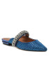 Kurt Geiger Șlapi Princely Crystals 9563081609 Albastru - Pled.ro