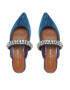 Kurt Geiger Șlapi Princely Crystals 9563081609 Albastru - Pled.ro