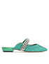 Kurt Geiger Șlapi Princley Crystals 9563087609 Verde - Pled.ro