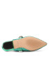 Kurt Geiger Șlapi Princley Crystals 9563087609 Verde - Pled.ro