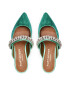 Kurt Geiger Șlapi Princley Crystals 9563087609 Verde - Pled.ro