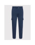 La Martina Pantaloni trening TMT011 FP533 Bleumarin Over Fit - Pled.ro