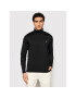 Lacoste Bluză cu gât UH6928 Negru Regular Fit - Pled.ro