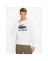 Lacoste Bluză SH1281 Alb Regular Fit - Pled.ro