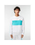 Lacoste Bluză SH1433 Alb Classic Fit - Pled.ro