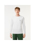 Lacoste Longsleeve TH6712 Alb Regular Fit - Pled.ro