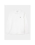 Lacoste Longsleeve TH6712 Alb Regular Fit - Pled.ro