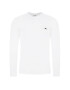 Lacoste Longsleeve TH6712 Alb Regular Fit - Pled.ro