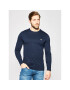 Lacoste Longsleeve TH6712 Bleumarin Regular Fit - Pled.ro