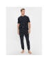 Lacoste Pijama 4H1505 Negru Regular Fit - Pled.ro