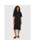 Lacoste Rochie de zi EF0107 Negru Relaxed Fit - Pled.ro