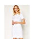 Lacoste Rochie de zi EF5473 Alb Slim Fit - Pled.ro