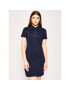 Lacoste Rochie de zi EF5473 Bleumarin Slim Fit - Pled.ro