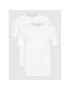 Lacoste Set 2 tricouri TH3455 Alb Regular Fit - Pled.ro