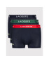 Lacoste Set 3 perechi de boxeri 5H3401 Bleumarin - Pled.ro