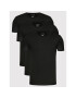 Lacoste Set 3 tricouri TH3321 Negru Slim Fit - Pled.ro