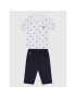 Lacoste Set polo și pantaloni scurți 4J6831 Colorat Regular Fit - Pled.ro