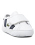 Lacoste Sneakers Sideline Crib 0121 1 Cub 7-42CUB0001042 Alb - Pled.ro