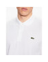 Lacoste Tricou polo DH0783 Alb Regular Fit - Pled.ro