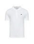 Lacoste Tricou polo YH4801 Alb Slim Fit - Pled.ro