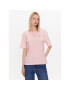 Lacoste Tricou TF5441 Roz Regular Fit - Pled.ro