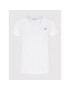 Lacoste Tricou TF8392 Alb Relaxed Fit - Pled.ro