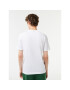 Lacoste Tricou TH1285 Alb Regular Fit - Pled.ro