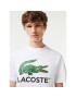 Lacoste Tricou TH1285 Alb Regular Fit - Pled.ro