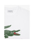 Lacoste Tricou TH1285 Alb Regular Fit - Pled.ro