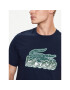 Lacoste Tricou TH5070 Bleumarin Regular Fit - Pled.ro