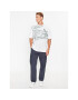 Lacoste Tricou TH5511 Alb Loose Fit - Pled.ro