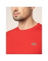 Lacoste Tricou TH7618 Roșu Regular Fit - Pled.ro