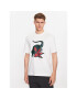 Lacoste Tricou TH8462 Écru Regular Fit - Pled.ro