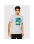 Lacoste Tricou TH9654 Gri Regular Fit - Pled.ro