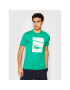 Lacoste Tricou TH9654 Verde Regular Fit - Pled.ro