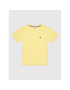 Lacoste Tricou TJ1442 Galben Regular Fit - Pled.ro