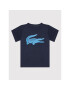 Lacoste Tricou TJ2910 Bleumarin Regular Fit - Pled.ro