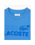 Lacoste Tricou TJ5484 Albastru Regular Fit - Pled.ro