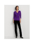 Lauren Ralph Lauren Bluză 200889081012 Violet Slim Fit - Pled.ro