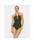 Lauren Ralph Lauren Costum de baie 20201208 Verde - Pled.ro