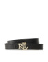 Lauren Ralph Lauren Curea de Damă Rev Lrl 20 412883716001 Negru - Pled.ro