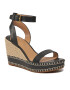 Lauren Ralph Lauren Espadrile 802940573001 Negru - Pled.ro